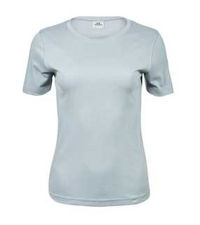 Dámske tričko (Tee Jays Womens Interlock Tee) > modrá (ice) > L