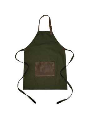 Plátená zástera 450 g/m2 > zelená