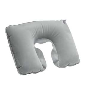 Nafukovací cestovný vankúšik > šedá