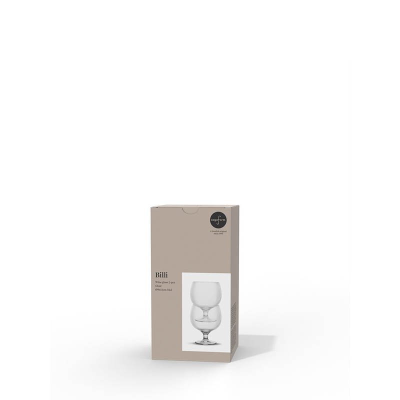 Pohár 2ks (SAGAFORM) > transparentná