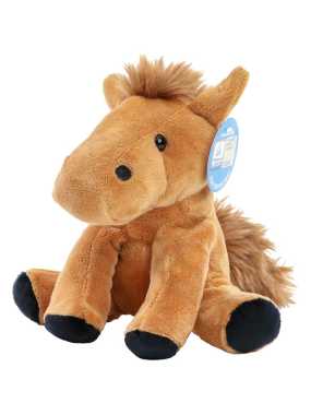 Plyšová hračka (MBW Zoo animal horse Claudia) > hnedá