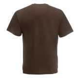 Pánske tričko (FRUIT OF THE LOOM Valueweight T) > hnedá (chocolate) > M