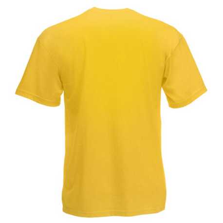 Pánske tričko (FRUIT OF THE LOOM Valueweight T) > žltá (sunflower) > M