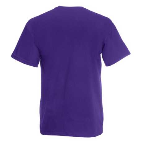 Pánske tričko (FRUIT OF THE LOOM Valueweight T) > fialová > S