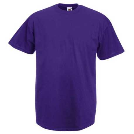 Pánske tričko (FRUIT OF THE LOOM Valueweight T) > fialová > S