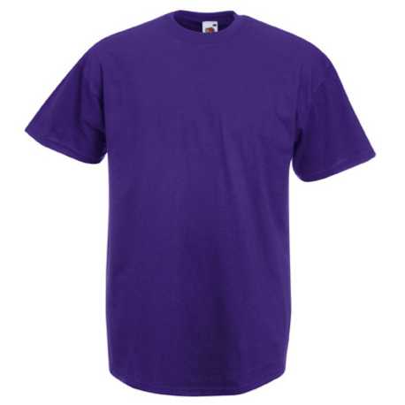 Pánske tričko (FRUIT OF THE LOOM Valueweight T) > fialová > S