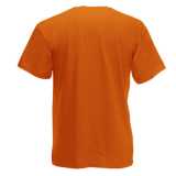 Pánske tričko (FRUIT OF THE LOOM Valueweight T) > oranžová > XL
