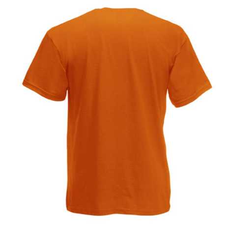 Pánske tričko (FRUIT OF THE LOOM Valueweight T) > oranžová > XL