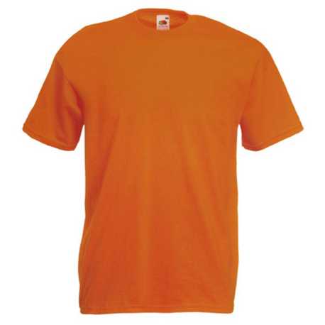 Pánske tričko (FRUIT OF THE LOOM Valueweight T) > oranžová > XL