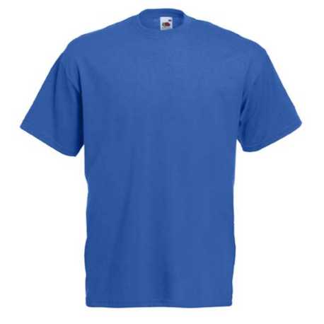 Pánske tričko (FRUIT OF THE LOOM Valueweight T) > modrá (royal) > S