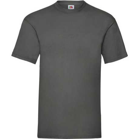 Pánske tričko (FRUIT OF THE LOOM Valueweight T) > šedá (light graphite) > 3XL