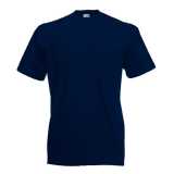 Pánske tričko (FRUIT OF THE LOOM Valueweight T) > modrá (deep navy) > S
