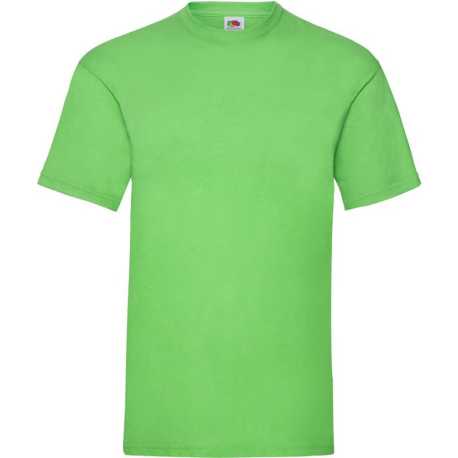 Pánske tričko (FRUIT OF THE LOOM Valueweight T) > zelená(lime) > S