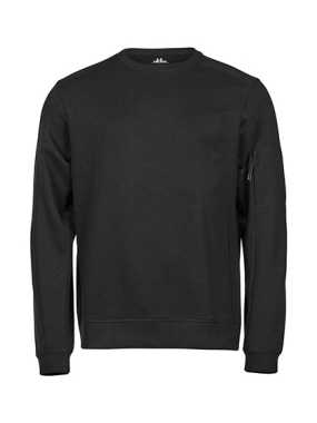 Unisex mikina (Tee Jays Athletic Crew Neck Sweat) > čierna > 2XL
