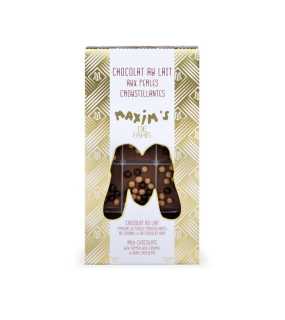 Christmas Milk Chocolate Bar | Crispy Pearls 85 g Maxim’s