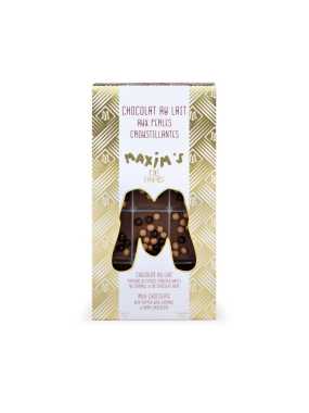 Christmas Milk Chocolate Bar | Crispy Pearls 85 g Maxim’s