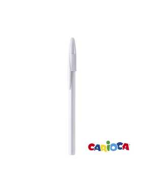 Plastové guličkové pero > biela