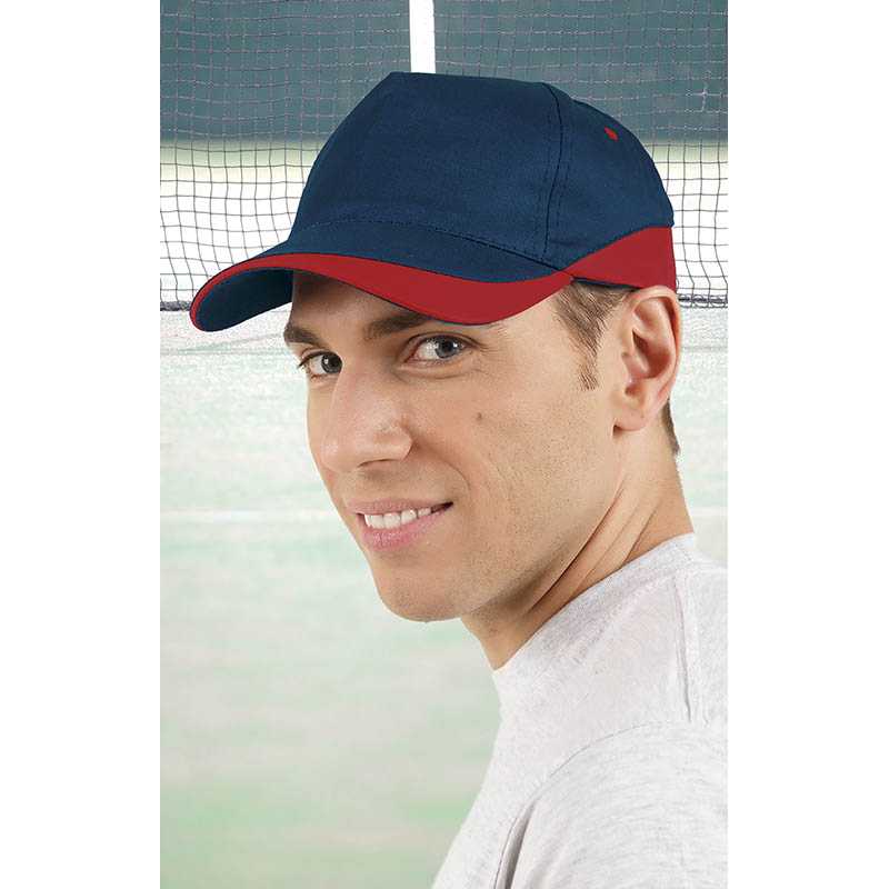 Unisex šiltovka (FORT) > biela / červená (lotto)