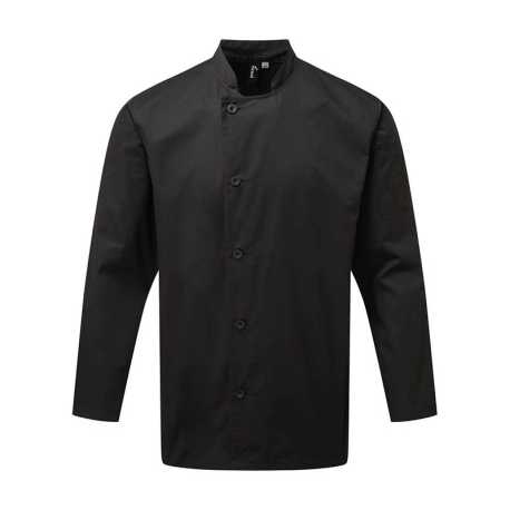 Kuchárska bunda (Premier 'ESSENTIAL' LONG SLEEVE CHEF'S JACKET) > čierna > XL