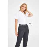Dámska košeľa (SOLS ELITE LADIES SHORT SLEEVE OXFORD SHIRT) > biela > L