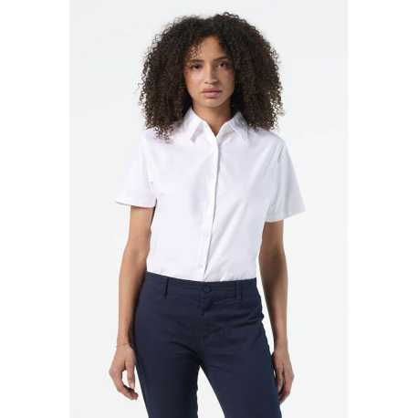 Dámska košeľa (SOLS ELITE LADIES SHORT SLEEVE OXFORD SHIRT) > biela > L