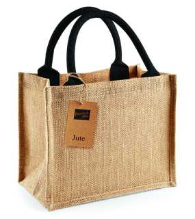Darčeková taška (WM Jute Mini Gift Bag) > béžová (natural) / čierna
