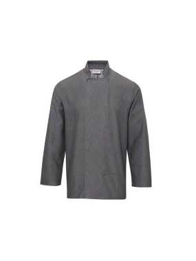 Pánske tričko (PREMIER DENIM CHEFS JACKET) > šedá (denim) > M