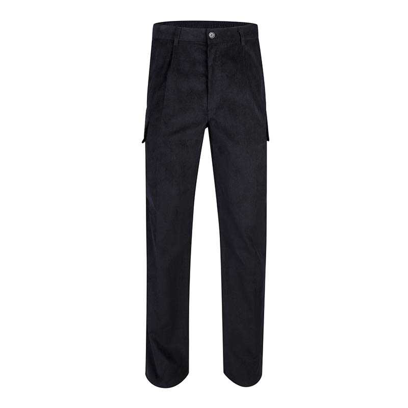 Pánske nohavice (VELILLA CURDUROY TROUSERS) > modrá (marine) > XL