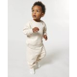 Detské nohavice (STANLEY/STELLA Baby Tumbler) > biela (eco heather) > 18/24M