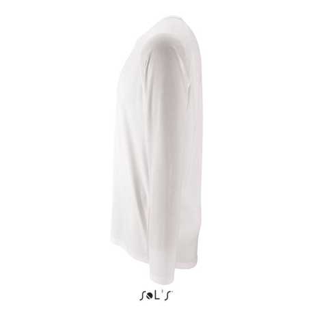 Pánske tričko (SOL'S SPORTY LSL MEN - LONG-SLEEVE SPORTS T-SHIRT) > biela > L