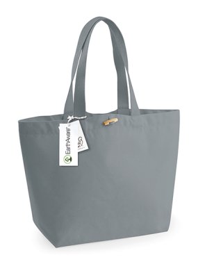 Nákupná taška z bavlny (WM EarthAware Organic Marina Bag) > šedá (pure)