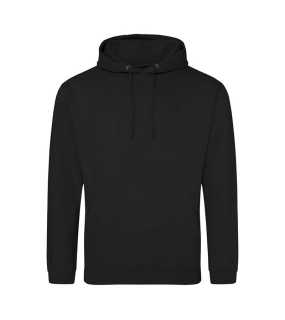 Unisex mikina (AWDis COLLEGE HOODIE) > čierna (jet) > L