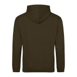 Unisex mikina (AWDis COLLEGE HOODIE) > zelená (olive) > 2XL