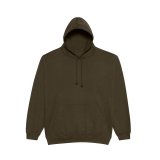 Unisex mikina (AWDis COLLEGE HOODIE) > zelená (olive) > 2XL