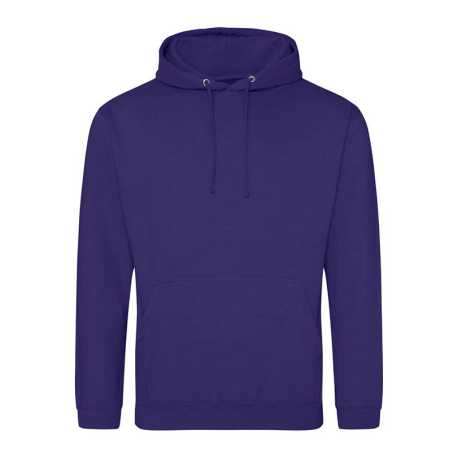 Unisex mikina (AWDis COLLEGE HOODIE) > fialová (ultra) > XL