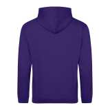 Unisex mikina (AWDis COLLEGE HOODIE) > fialová (ultra) > XL