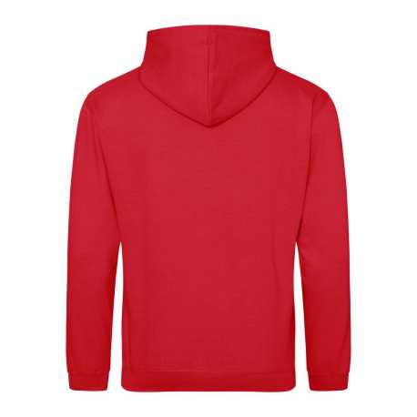 Unisex mikina (AWDis COLLEGE HOODIE) > červená (fire) > 2XL