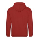Unisex mikina (AWDis COLLEGE HOODIE) > červená (brick) > 2XL