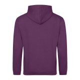 Unisex mikina (AWDis COLLEGE HOODIE) > fialová (plum) > XL