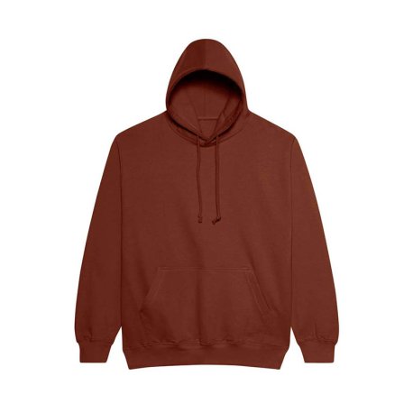 Unisex mikina (AWDis COLLEGE HOODIE) > červená (rust) > 2XL