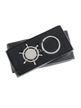 Kovový prívesok na kľúče > strieborná