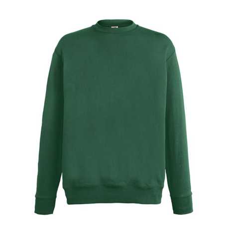 Pánska mikina (FRUIT OF THE LOOM Lightweight Set-In Sweat) > zelená (bootle) > M