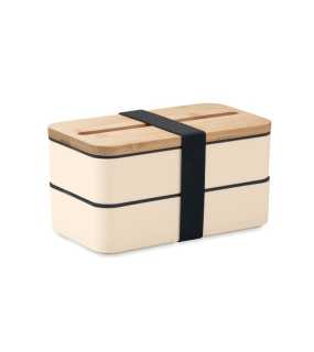 Krabička na obed (2x400 ml) > béžová