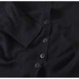 Dámsky sveter (PREMIER LADIES’ BUTTON THROUGH KNITTED CARDIGAN) > čierna > XL