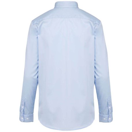 Dámska košeľa (LADIES' LONG-SLEEVED TWILL SHIRT) > modrá (light essential) > 3XL