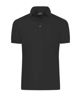 Pánska polokošeľa (JN Men's Mercerised Polo Slim Fit) > čierna > XL
