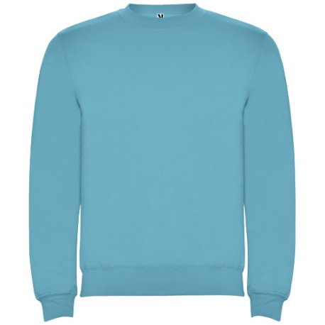 Clasica unisex svetr s výstřihem crewneck > modrá (aqua) > L