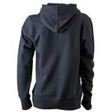 Dámska mikina (DAIBER Ladies' Hooded Sweat) > čierna > S