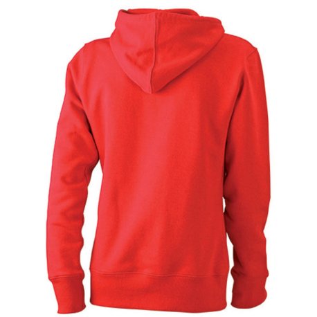 Dámska mikina (DAIBER Ladies' Hooded Sweat) > červená > S