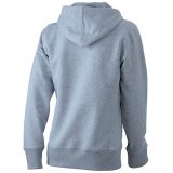 Dámska mikina (DAIBER Ladies' Hooded Sweat) > šedá (heather) > S